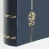Classeur Perfecta Bleu 64 Pages Noires Grand Modle Yvert et Tellier 24062