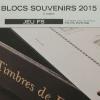 Jeu France Futura FS 2015 Blocs Souvenirs Yvert et Tellier 750071
