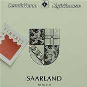 Feuilles avec pochettes SARRE 1947 à 1959 SF Leuchtturm 333911