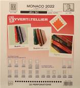 Jeu Monaco SC 2022 Yvert et Tellier 137581