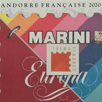 Jeu Andorre Francais 2020 Yvert et Tellier MARINI 135575