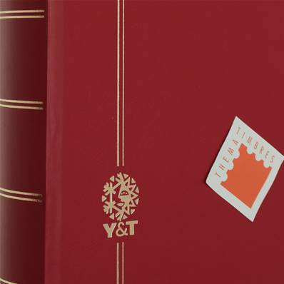 Classeur Perfecta Rouge 64 Pages Blanches Grand Modèle Yvert et Tellier 24061