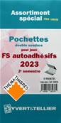 Pochettes 2e sem 2023 Futura FS autoadhesifs Yvert & Tellier 138276