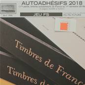 Jeu France Futura FS 2018 1er sem. Autoadhsifs Yvert 132370