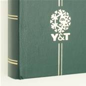Classeur Perfecta Vert 32 Pages Blanches Grand Modle Yvert et Tellier 24041