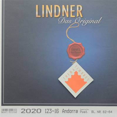 Complément Andorre Espagnol 2020 LINDNER T123-16-2020