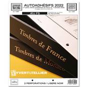 Jeu France Futura FS 2022 1er sem. Autoadhsifs Yvert 136920