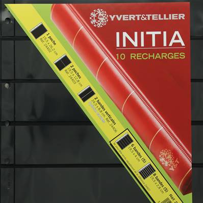 10 recharges Initia 6 et 8 bandes Yvert et Tellier 24408