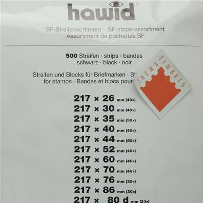 assortiment 500 bandes noires Hawid 366379