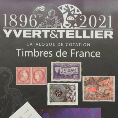 Catalogue de cotation des Timbres de France 2021 Yvert & Tellier 135111