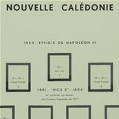 Nouvelle Caledonie 1859  1958 avec pochettes MOC MC 15NC/1 335793