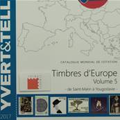Catalogue des Timbres Europe vol 5 St Marin à Youg. 2017 Yvert