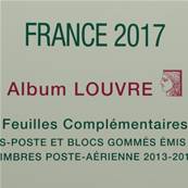 Feuilles France 2017 Album Louvre Edition Ceres FF17