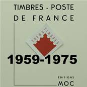Feuilles France de 1959  1975 avec pochettes MOC MC15/3 335339