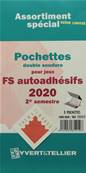 Pochettes 2e sem 2020 Futura FS autoadhesifs Yvert & Tellier 135412
