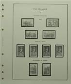 Feuilles France de 1939 à 1958 avec pochettes MOC MC15/2 317970