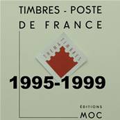 Feuilles France de 1995  1999 avec pochettes MOC MC15/7 337489