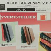 Jeu France SC Blocs Souvenirs 2017 Yvert et Tellier 881120