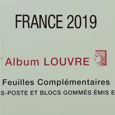 Feuilles France 2019 Album Louvre Edition Ceres FF19