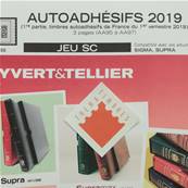 Jeu France SC 2019 1er semestre Autoadhsifs Yvert 134440