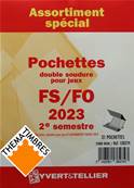 Pochettes 2e semestre 2023 pour Futura FS FO Yvert et Tellier 138274
