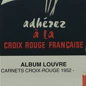 Feuilles Croix Rouge 1952  1983 Album Louvre Edition Ceres FFCR1