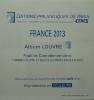 Feuilles France 2013 Album Louvre et Standard Edition Ceres FF13
