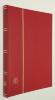 classeur pour timbres 32 pages blanches BASIC W32 rouge Leuchtturm 334124