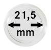 10 Capsules 21.5 mm pour pieces 5 cent euro LINDNER 2250215P