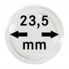 10 Capsules 23.5 mm pour pieces 1 euro LINDNER 2250235P