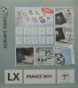 Feuilles Blocs Extras 1e Luxe France 2011 DAVO 23751