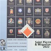 Feuilles Luxe Saint Pierre & Miquelon 2022 DAVO 4052