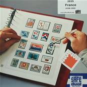 Feuilles France 1938  1959 SAFE DUAL 2035