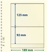 10 feuilles neutres LINDNER T 802205P