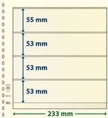 10 feuilles neutres LINDNER T 802412P