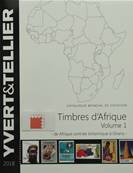 Catalogue de cotation vol 1  Timbres d'Afrique 2018  Yvert & Tellier