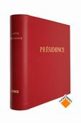 Reliure presidence Pega 030 rouge Ceres 030