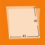 50 pochettes SAFE H 7116 simple soudure fond transparent 41 x 41 mm ID220