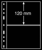 10 Feuilles noires à 2 bandes Optima 2S Leuchtturm 322646