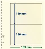 5 feuilles neutres double face LINDNER dT dT802204P