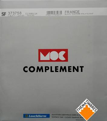 Feuilles France 2024 Blocs Souvenirs à pochettes MOC CC15BS/24 373758