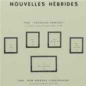 Nouvelles Hebrides 1908-1979 avec pochettes MOC 341267