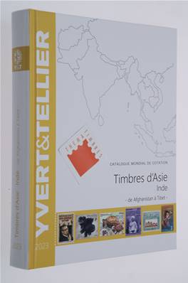 Catalogue de cotation des Timbres d'Asie INDE 2023 Yvert & Tellier 137976