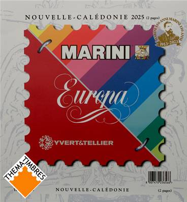 Jeu Nouvelle Caledonie 2025 Yvert et Tellier MARINI 301182