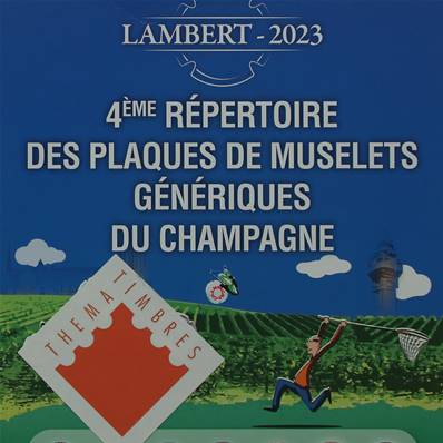 Repertoire Plaques de muselets Génériques du Champagne Lambert 2023