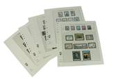 Feuilles France timbres autocollants 2009 à 2011 LINDNER T T132-09SA