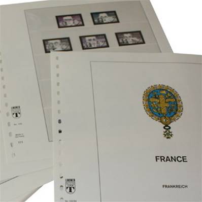 Feuilles France 1984 à 1989 LINDNER T T132-84