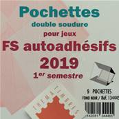 Pochettes 1er sem 2019 Futura FS autoadhesifs Yvert & Tellier 134445