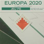 Jeu EUROPA Futura FE EUROPA 2020 Yvert et Tellier 135419