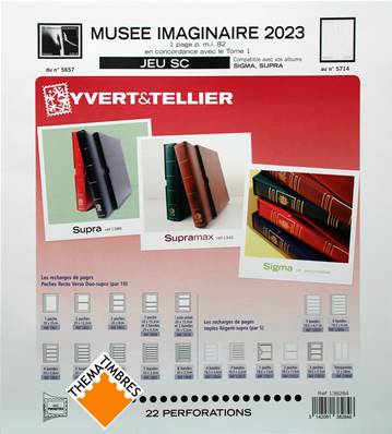 Jeu France Musée Imaginaire SC 2023 Yvert et Tellier 138284
